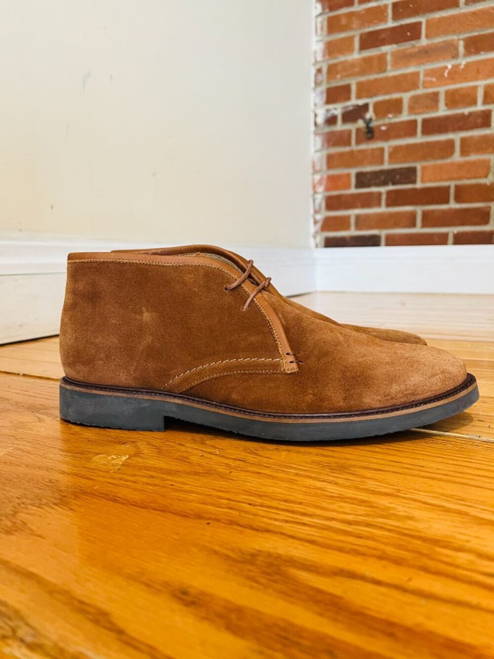 Peter Millar Brown Suede Chukka Boots Shoe - Men’s Size 10.5 US - Picture 6 of 15